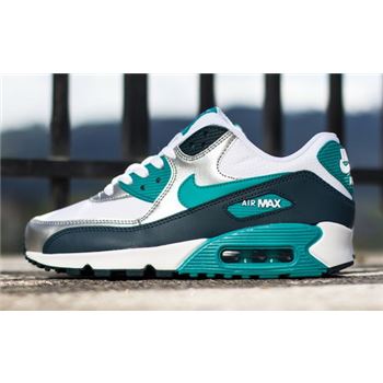 Nike Air Max 90 Womens Shoes Black White Green Special Outlet Store